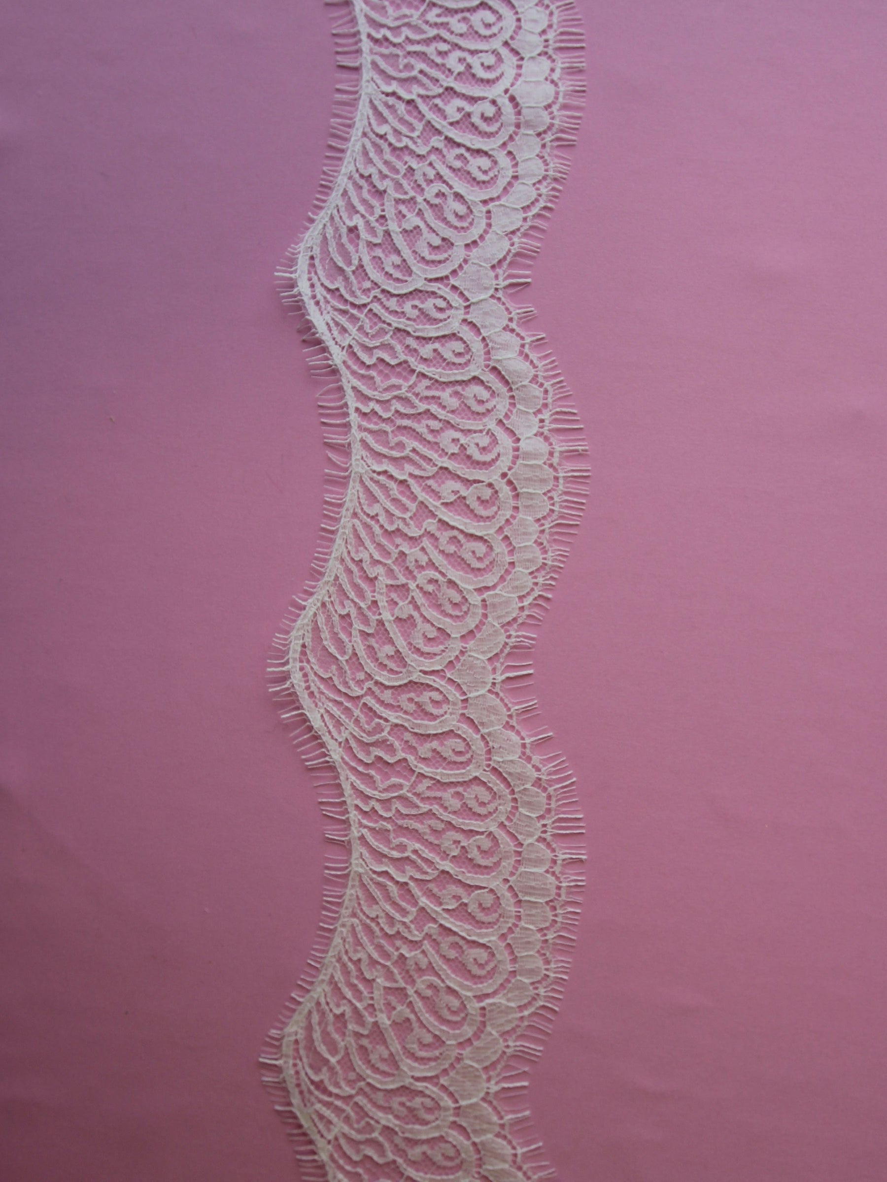 Ivory Chantilly Lace Trim - Felicity