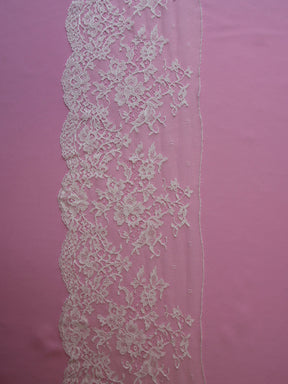 Ivory Chantilly Lace Trim - Janelle