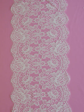 Ivory Chantilly Lace Trim - Patrice