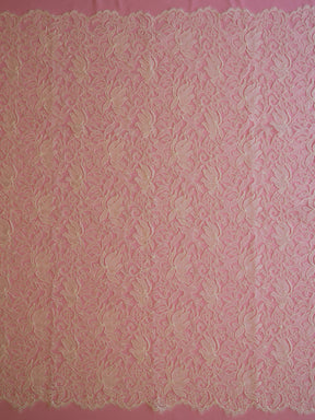 Ivory Corded Chantilly Lace - Fenella