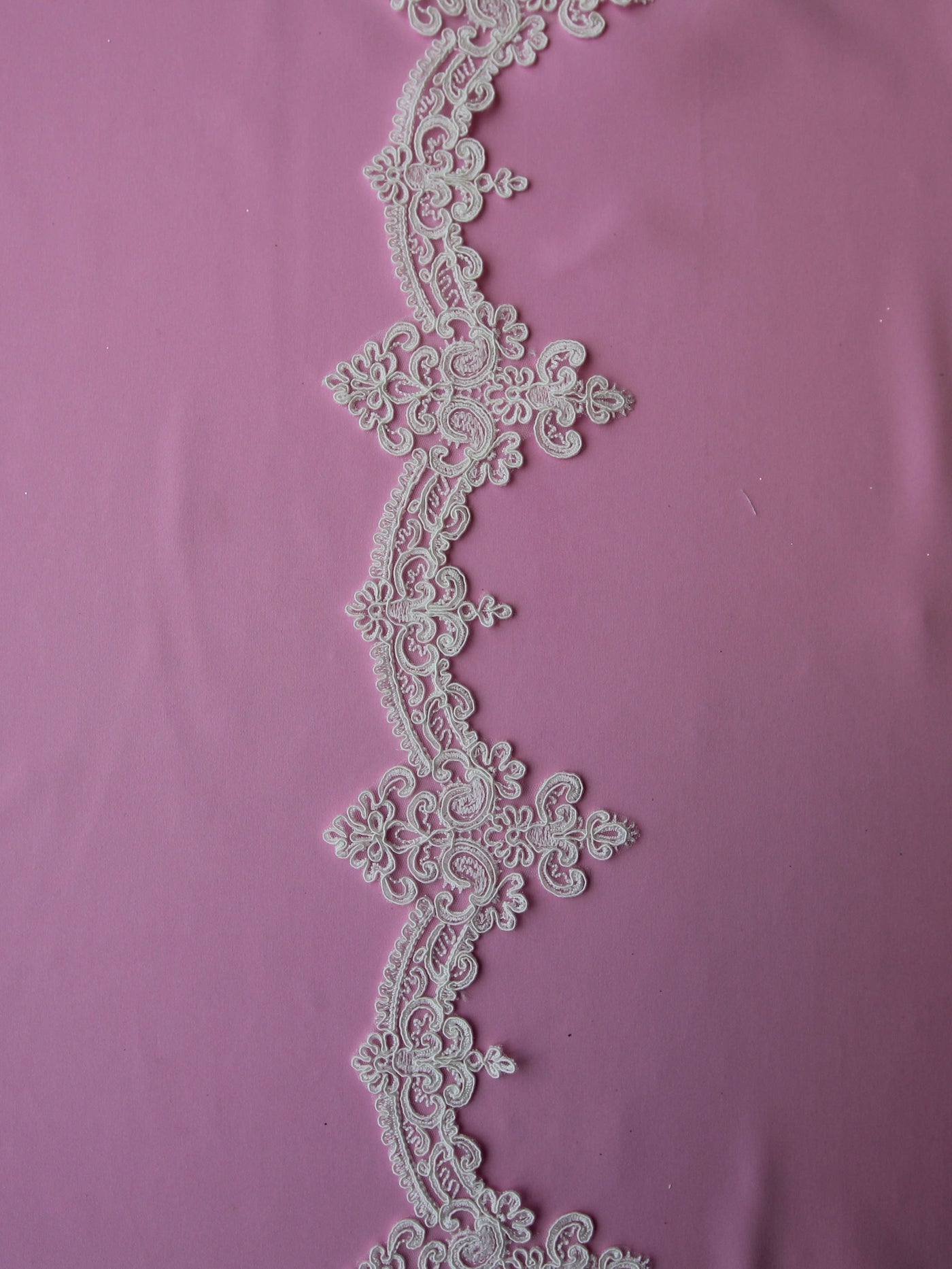 Ivory Corded Lace Brogan