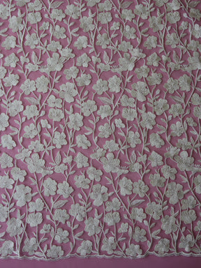 Ivory Embroidered Lace - Absolon