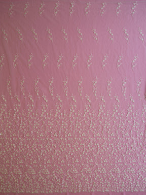Ivory Embroidered Lace - Adebola