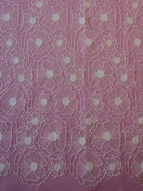 Ivory Embroidered Lace - Arlo