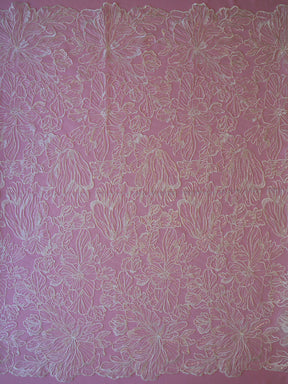 Ivory Embroidered Lace - Cosette