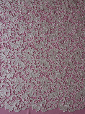 Ivory Embroidered Lace - Gwyneth