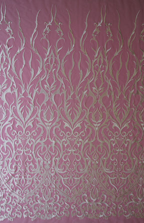 Ivory Embroidered Lace - Karma