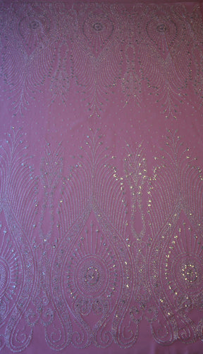 Ivory Glitter Lace - Flora