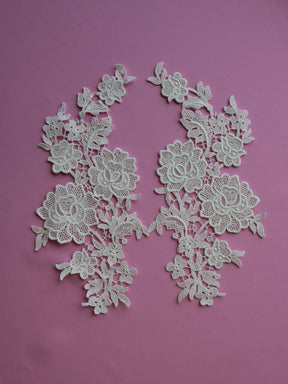 Ivory Guipure Lace Appliques - Gypsy