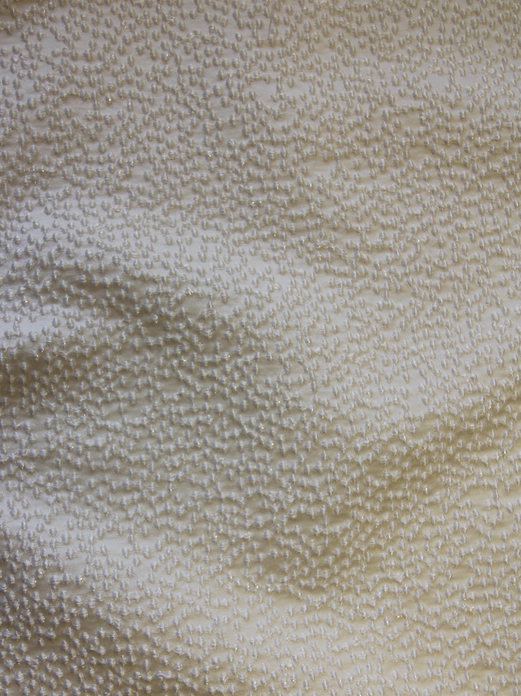 Ivory Jacquard Spot Fabric – Joviality