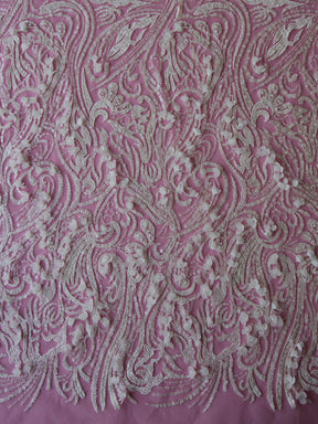 Ivory Embroidered Lace - Bernada