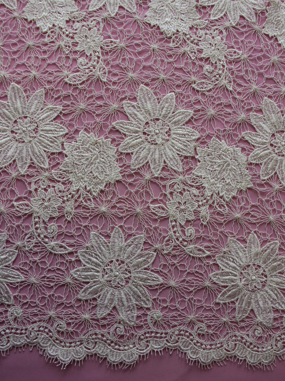 Ivory Guipure Lace Haven