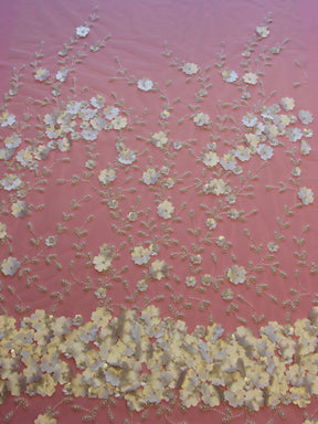 Ivory Beaded Lace - Melrose