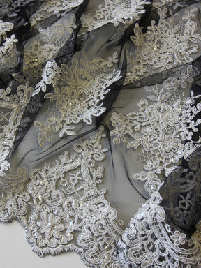 Ivory Corded Lace - Skye