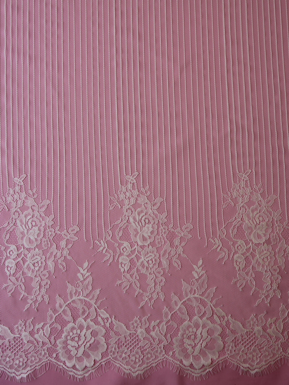 Ivory Raschel Lace Macey