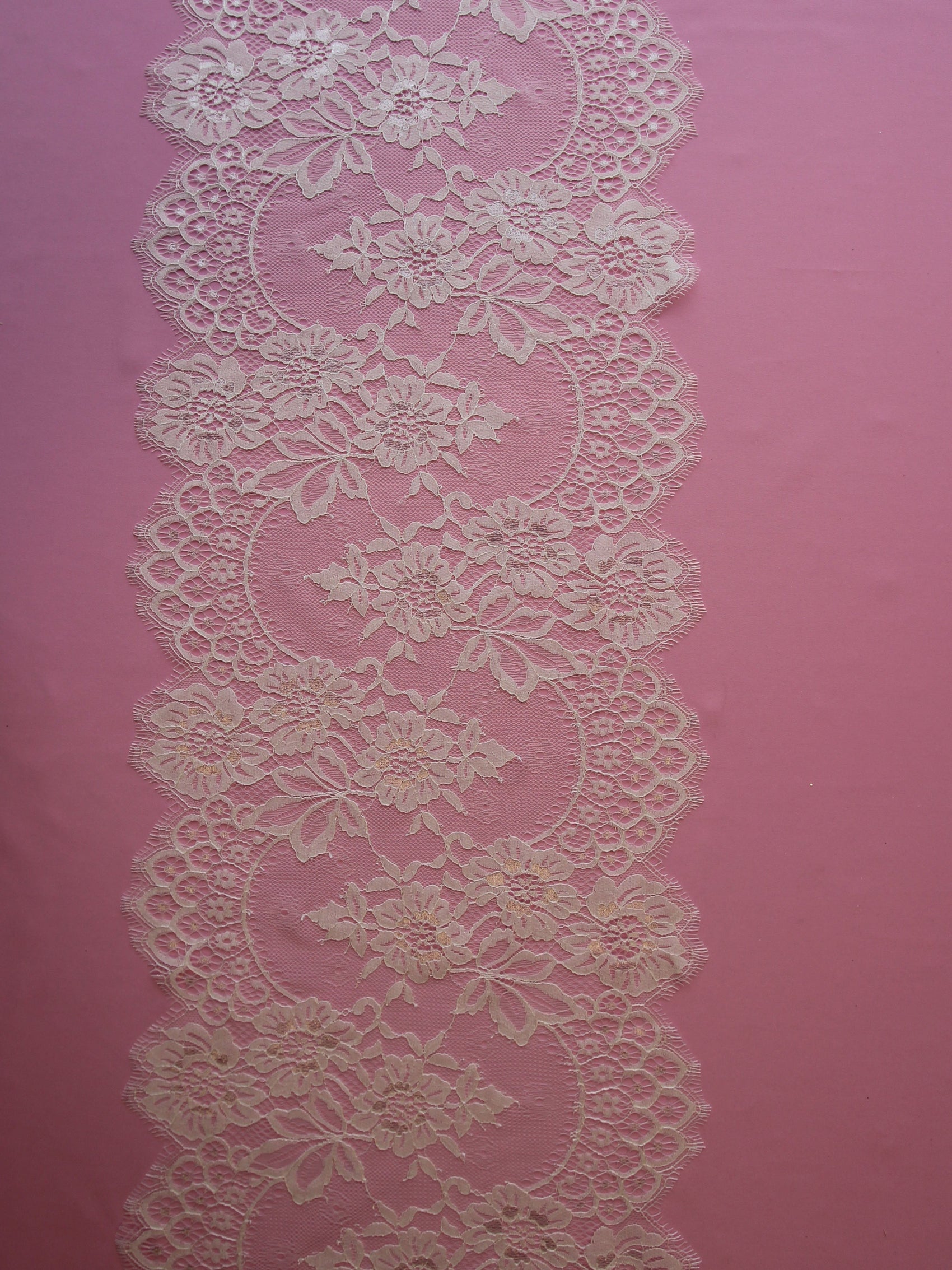 Ivory Raschel Lace Senorita