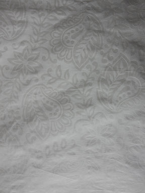 Ivory Silk Jacquard (135cm/53") - Equinox