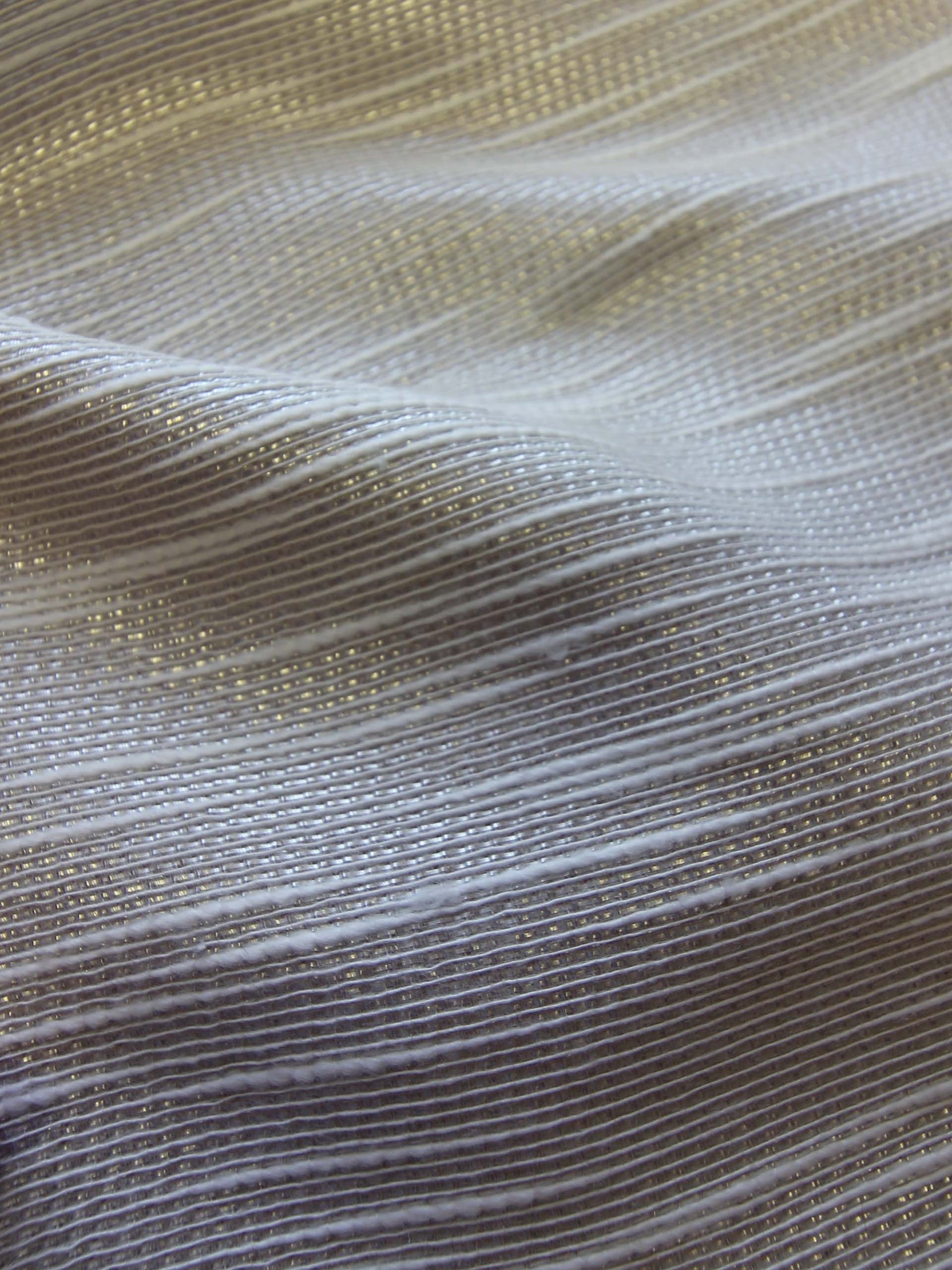 Ivory Slub Fabric - Granada