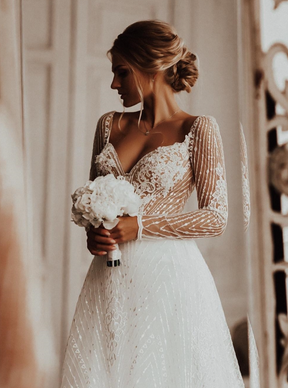 Ivory Beaded Lace - Love