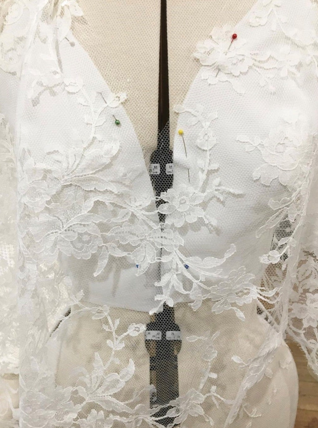 Ivory Chantilly Lace - Kate