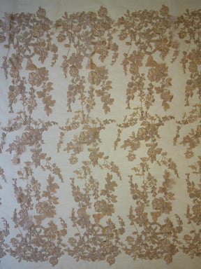 Latte Embroidery Lace - Garbo