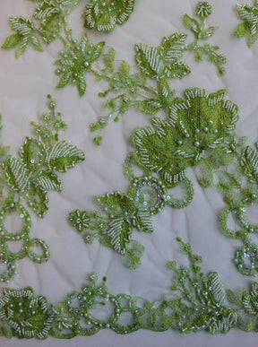 Tropical Green Lace - Roberta