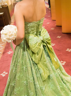 Tropical Green Lace - Jessica