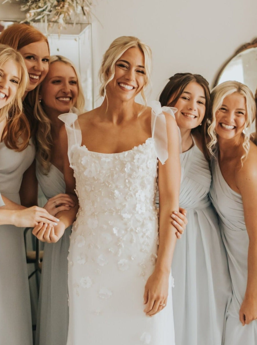 Ivory Beaded Lace Melrose