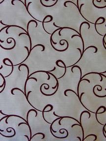 Embroidered Waistcoat Fabric - Miami