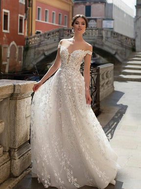 Ivory 3D Embroidered Lace - Milena