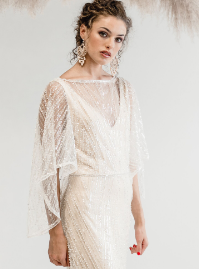 Ivory Beaded Lace - Fatoumata