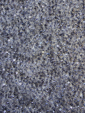 Navy Beaded Lace - Britte
