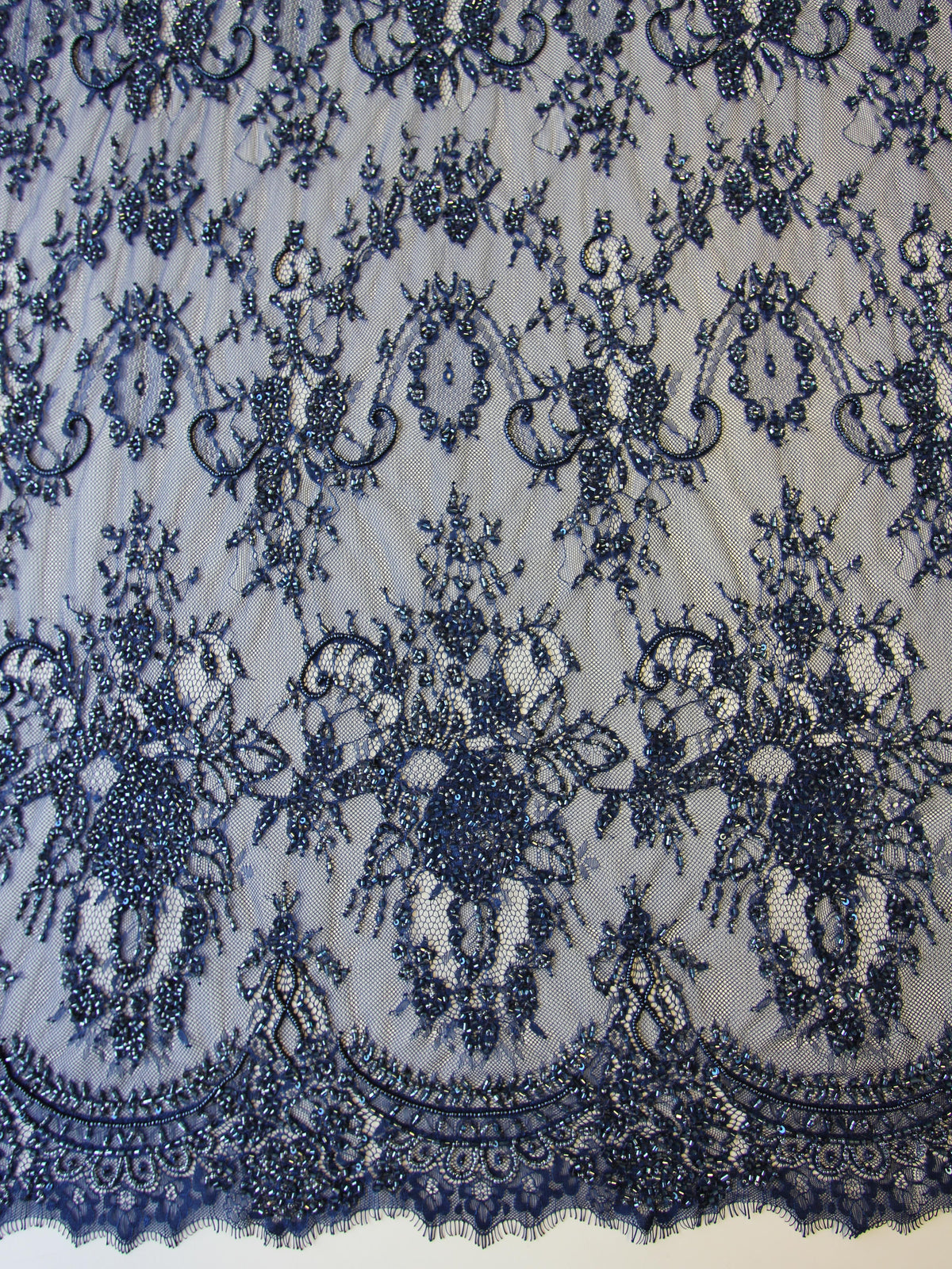 Blue Beaded Lace - Jonquil