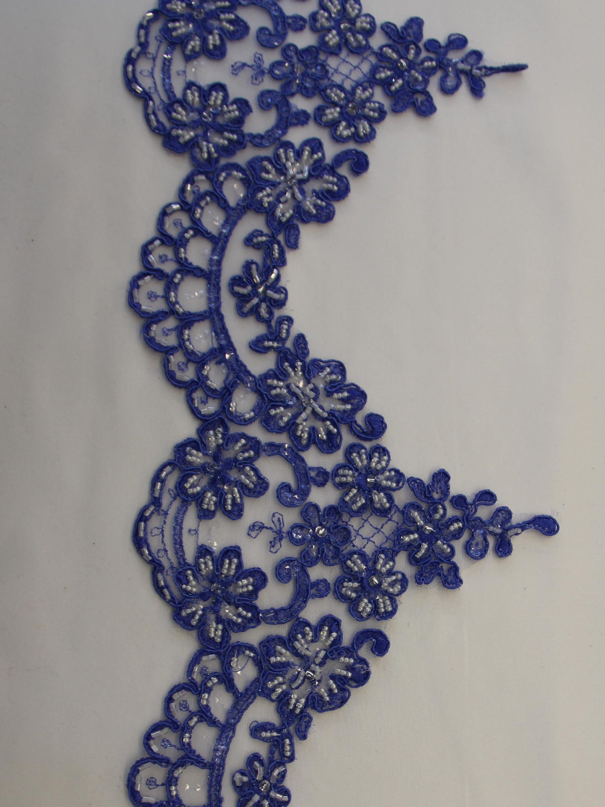 Ocean Blue Lace Trim - Alexandra