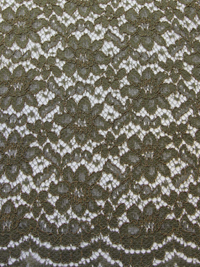 Olive Corded Lace - Shannon