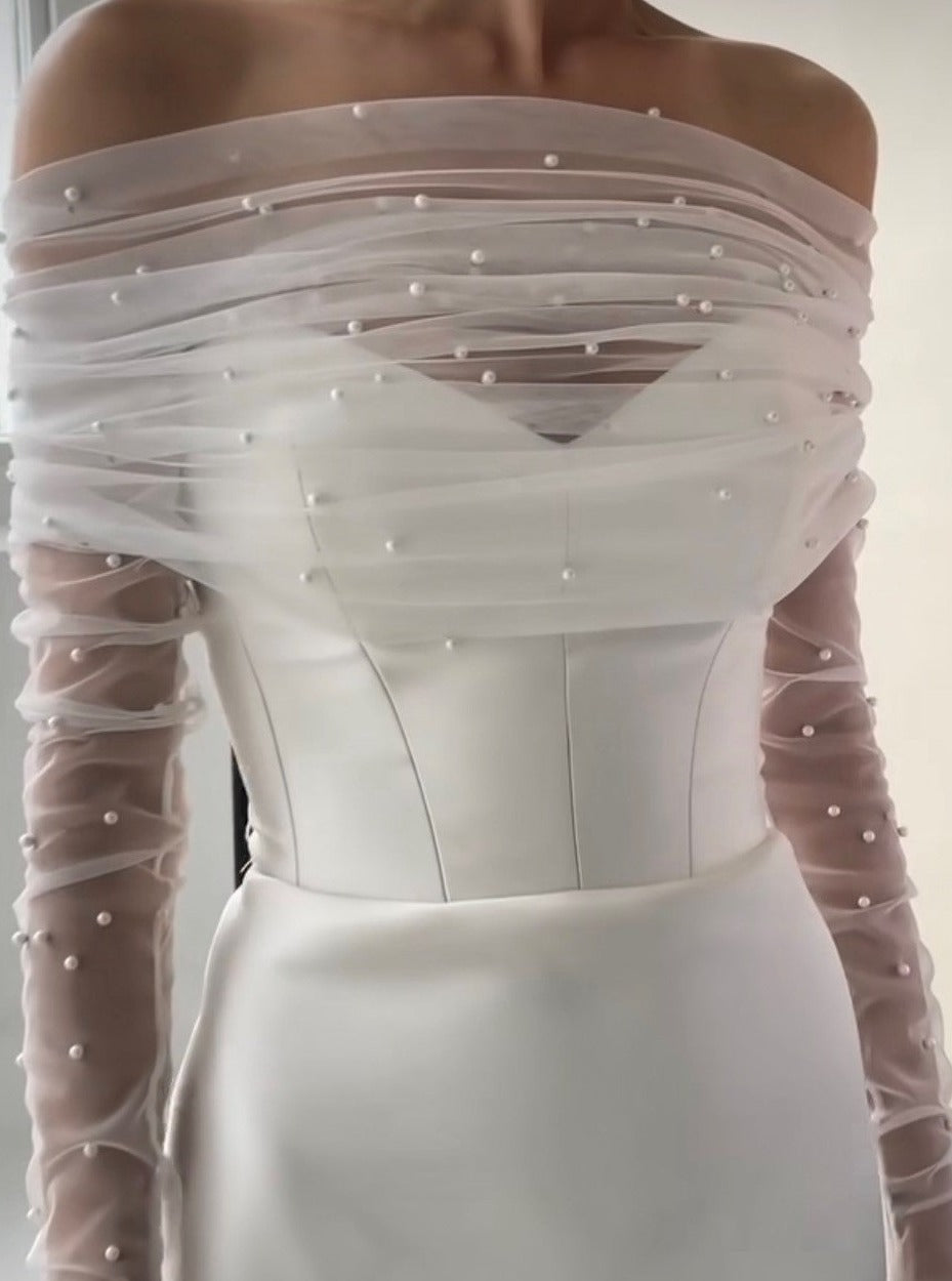 Ivory Pearl Tulle - Sultan Ivory Pearl Tulle - Sultan