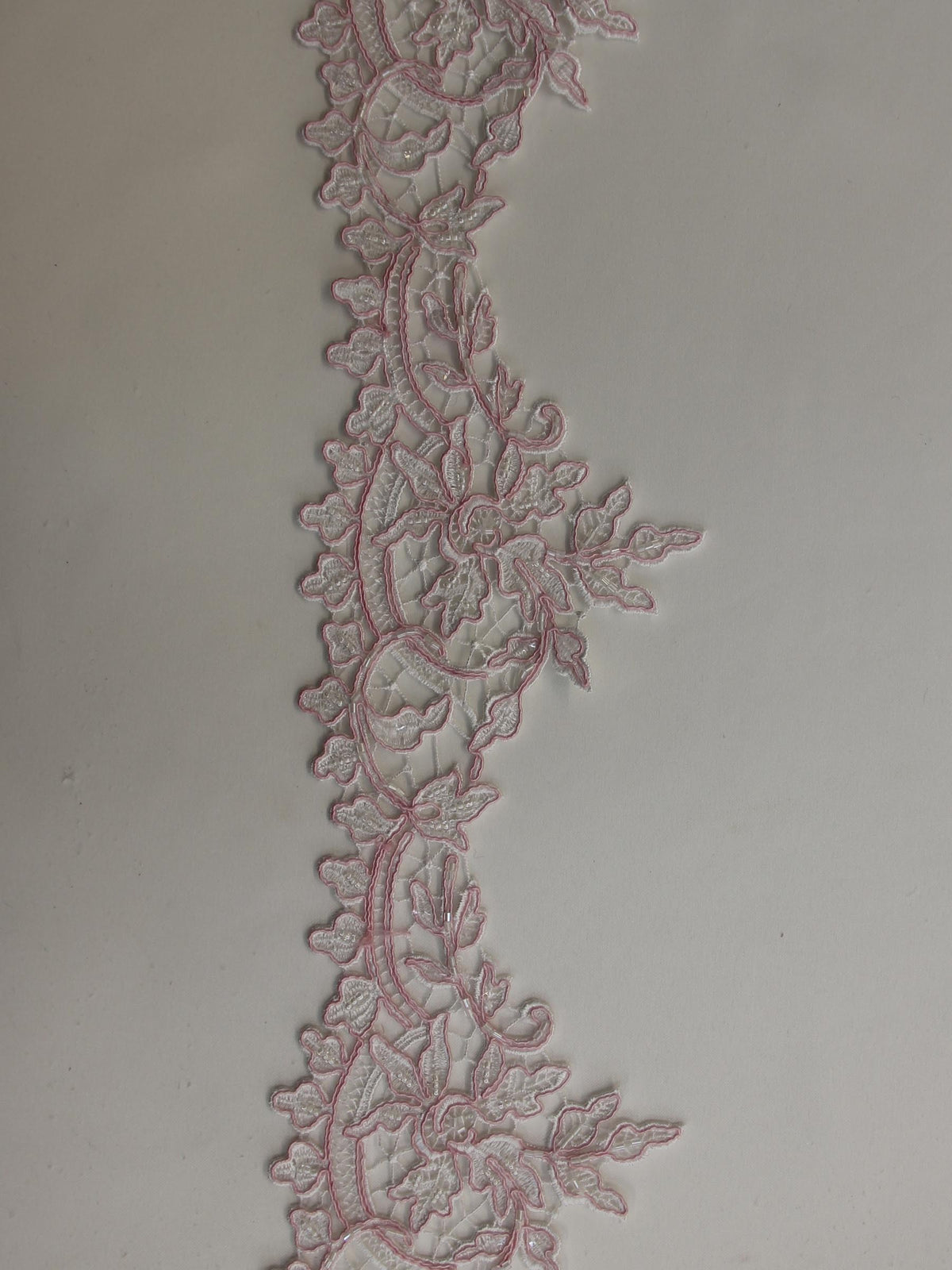 Peony Pink Lace Trim - Martina