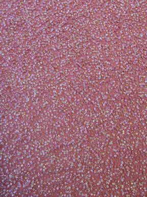Pink Sequinned Lace - Zainab