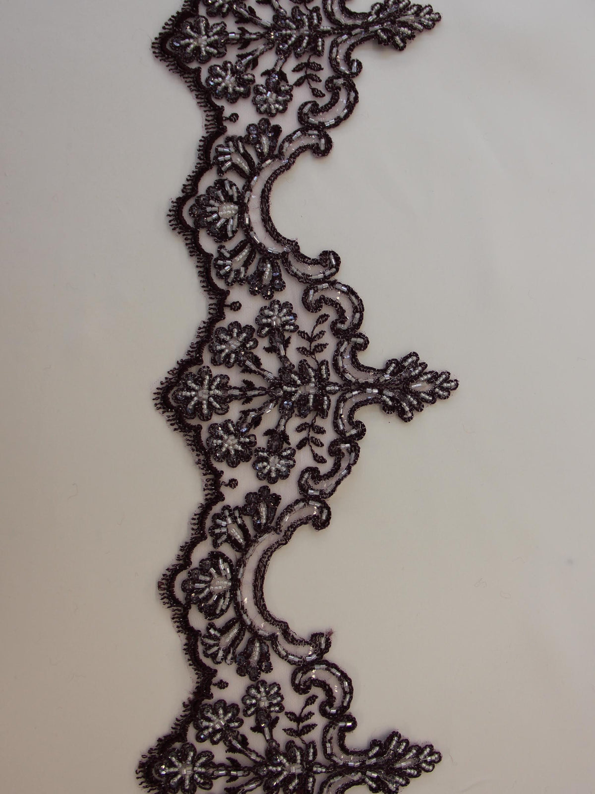 Plum Lace Trim - Sophia