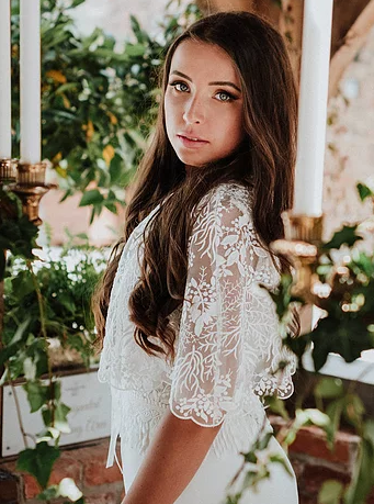 Ivory Embroidered Lace - Presley Ivory Embroidered Lace - Presley