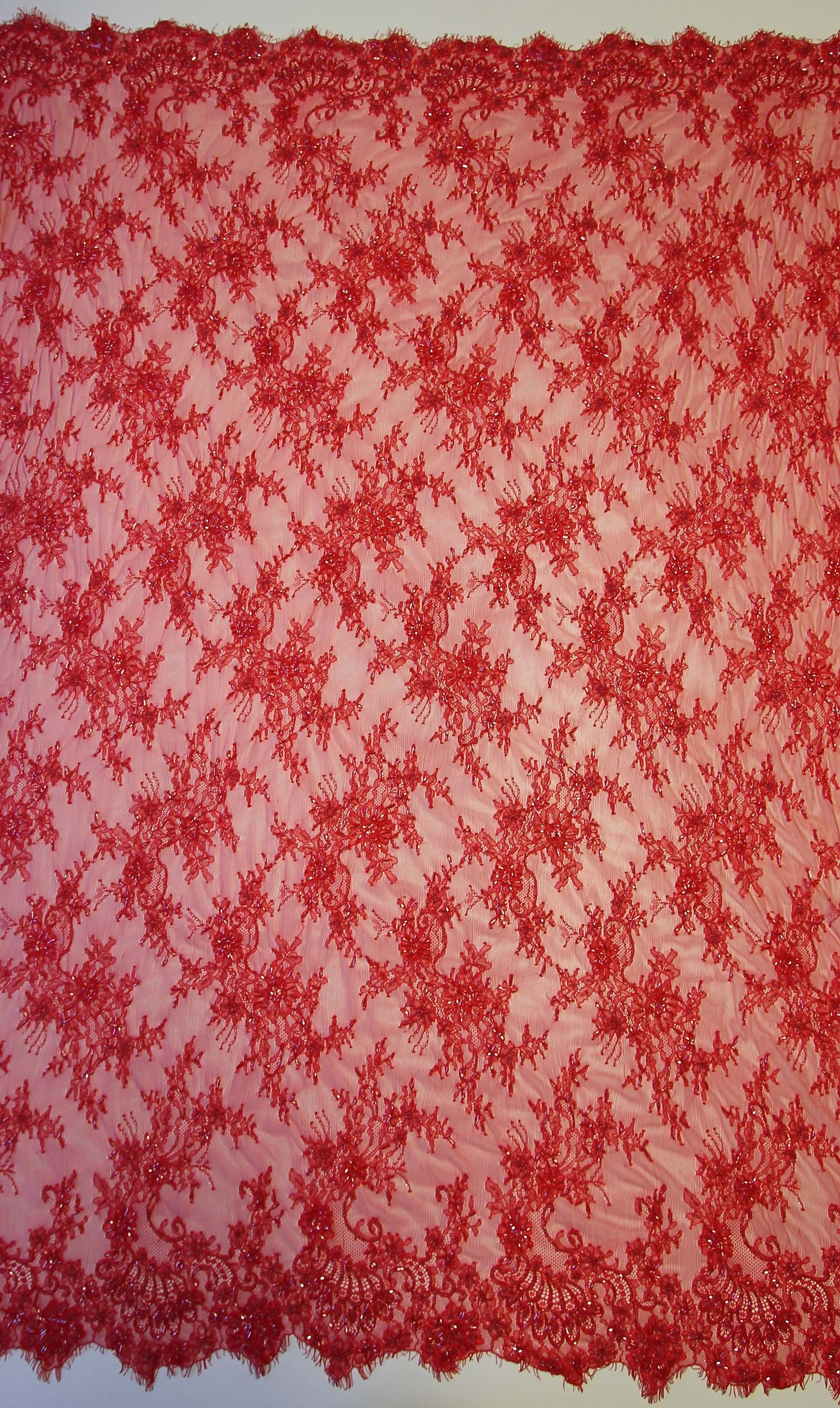Red Beaded Lace - O'Hara