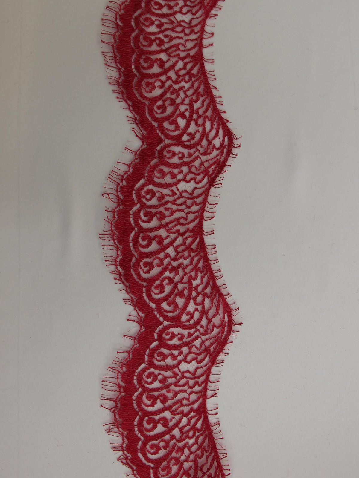 Tulip Red Lace Trim - Felicity