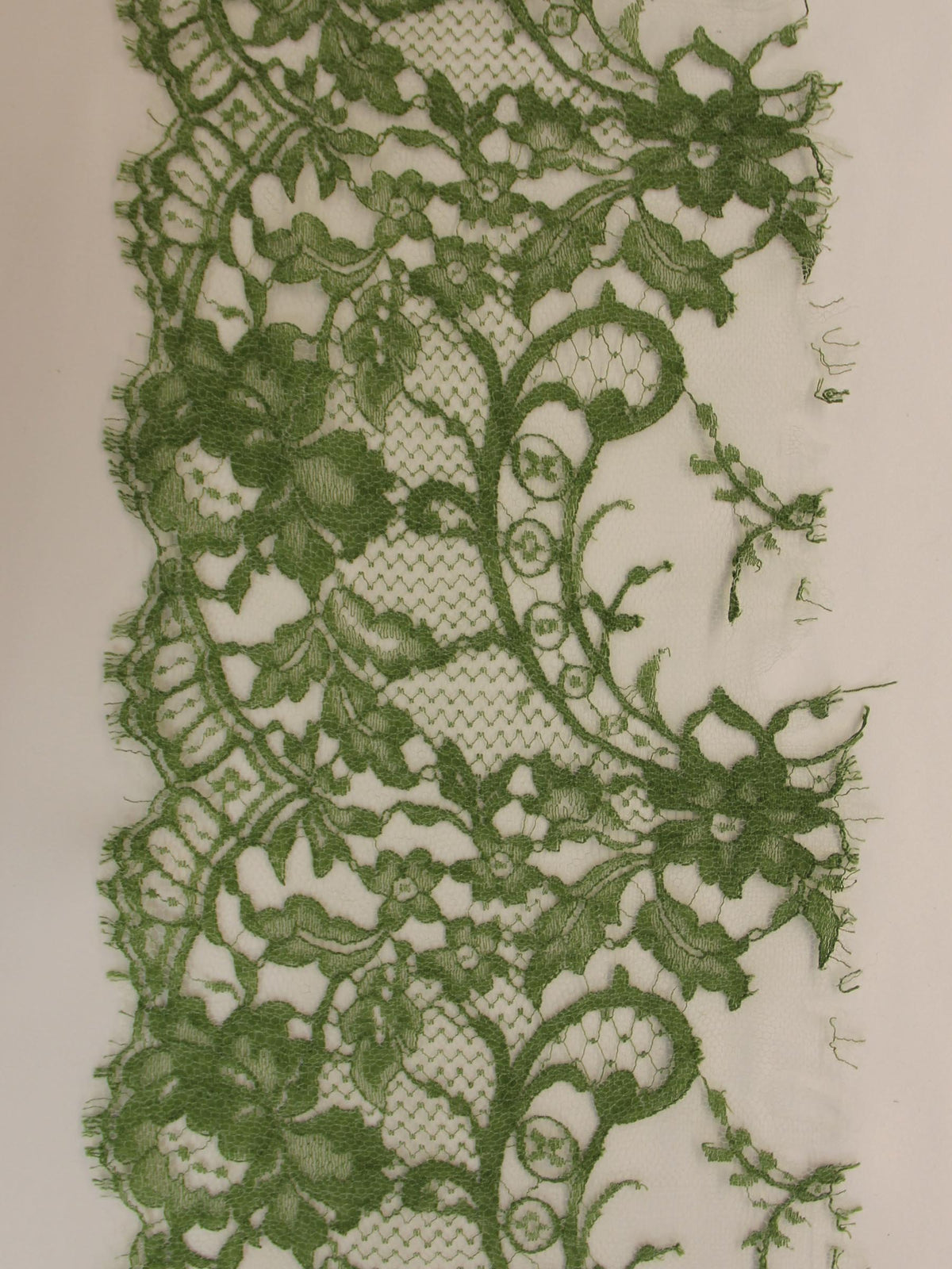 Emerald Green Lace Trim - Kate