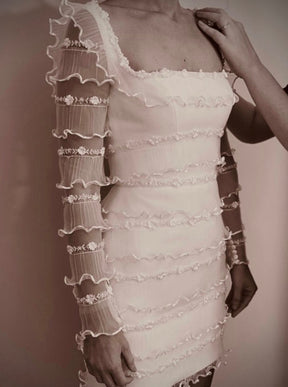 Ivory 3D Lace - Araceli