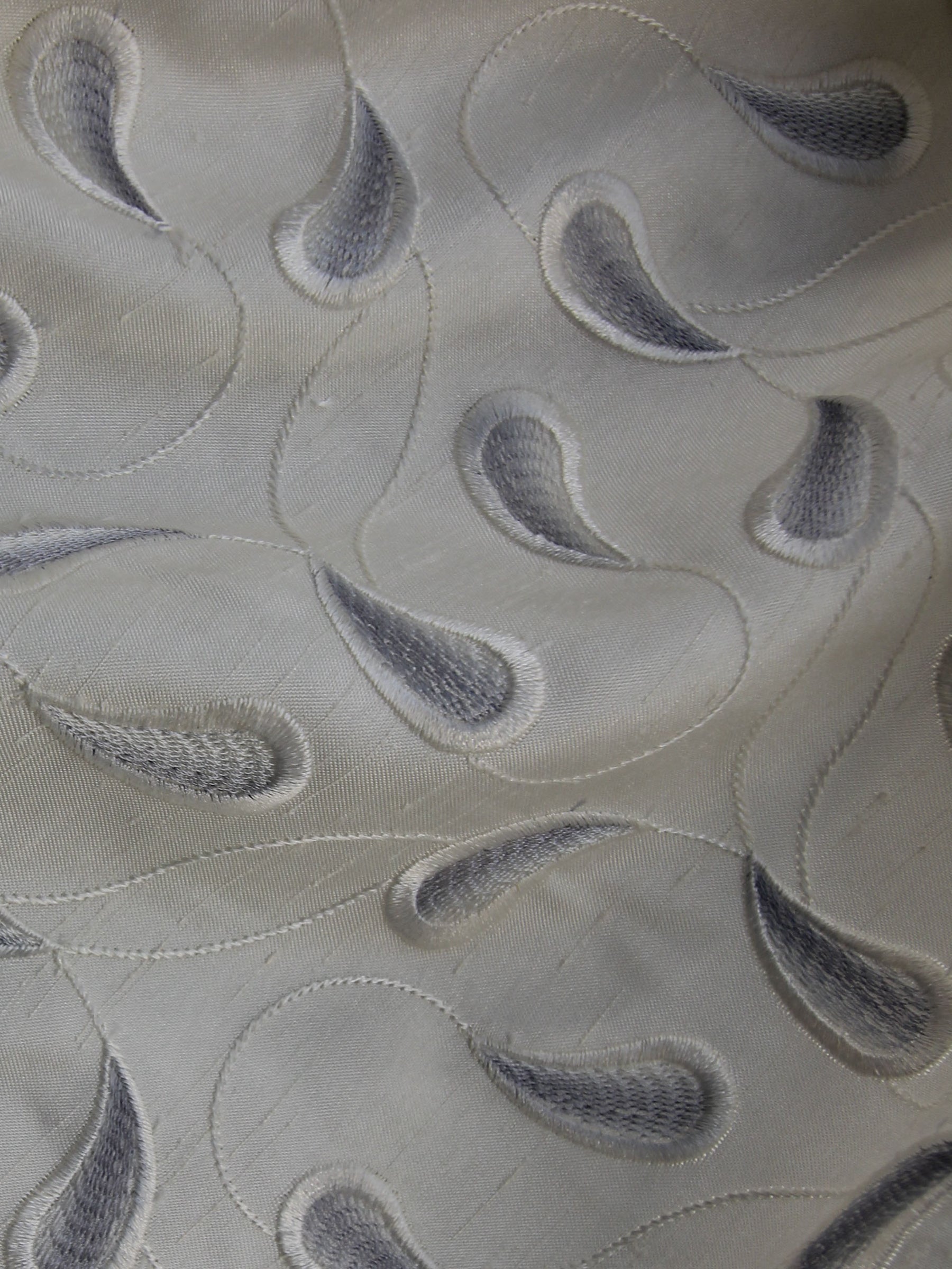 Embroidered Waistcoat Fabric - Atlanta