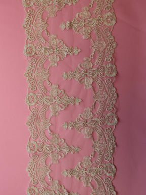 Silver Lace Trim - Empire