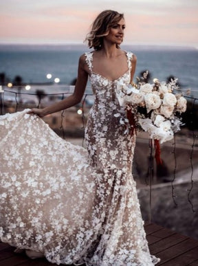 Ivory Beaded 3D Lace - Erwin