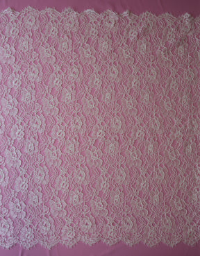 Soft White Chantilly Lace - Amy