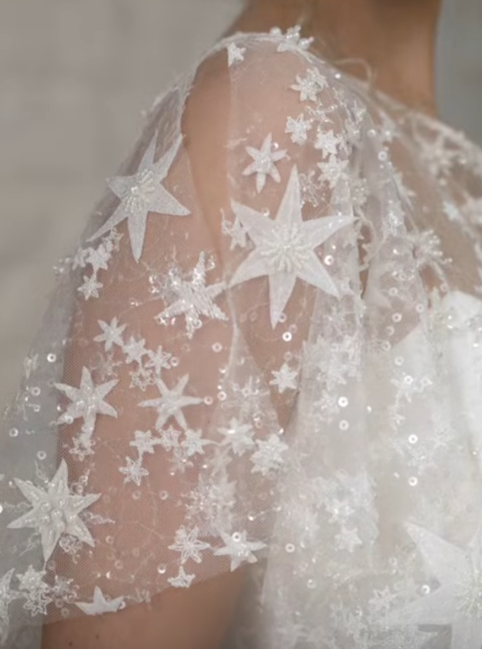 Ivory Beaded Lace - Selina Ivory Beaded Lace - Selina