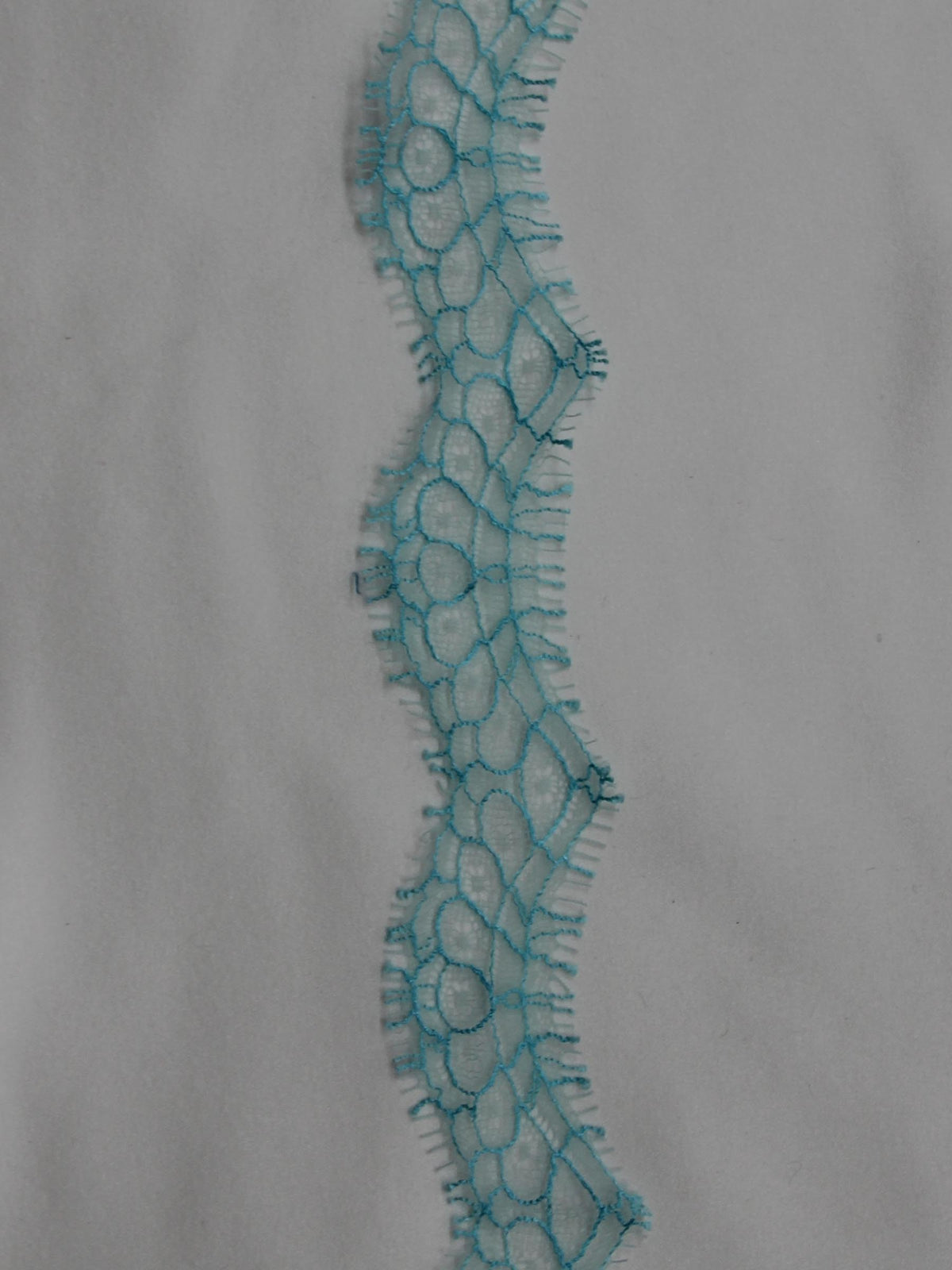 Paradise Blue Lace Trim - Darcey